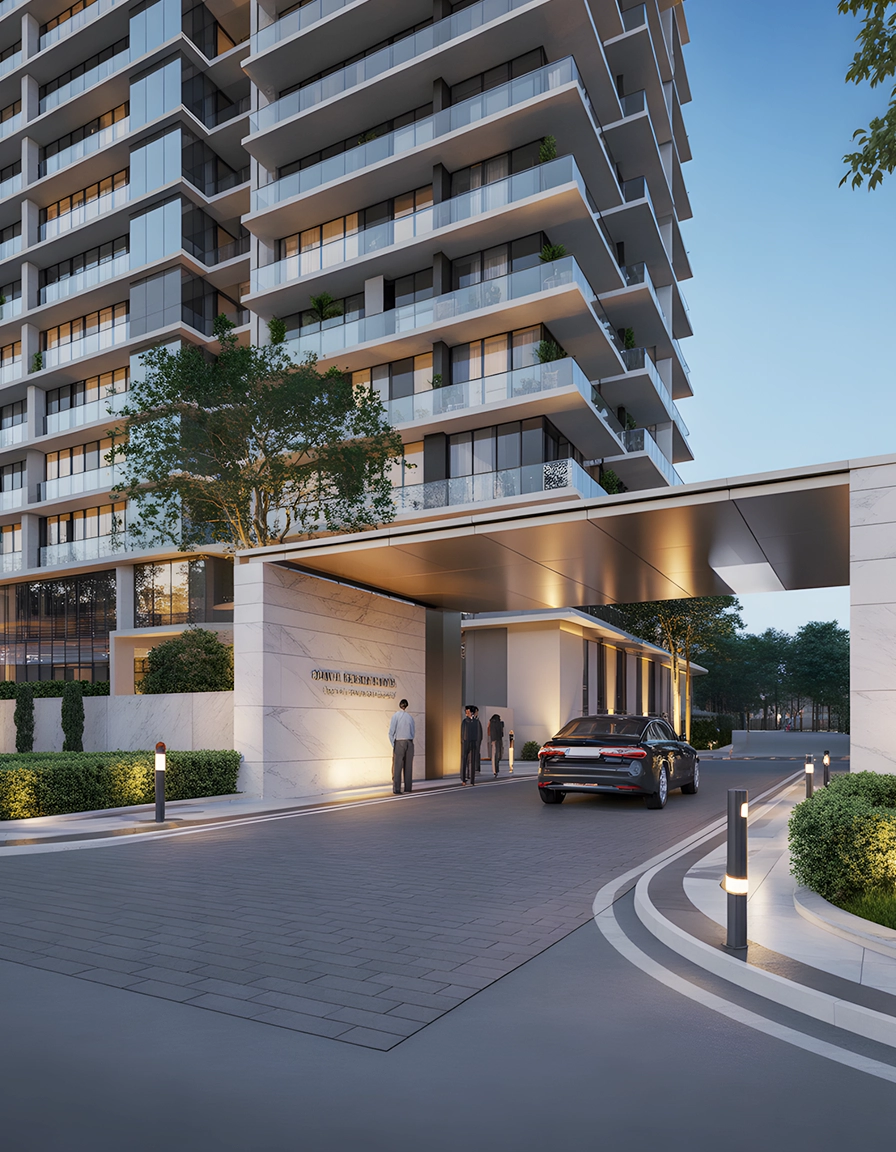 Oberoi Realty Three Sixty North Gurgaon Entrance Amenity